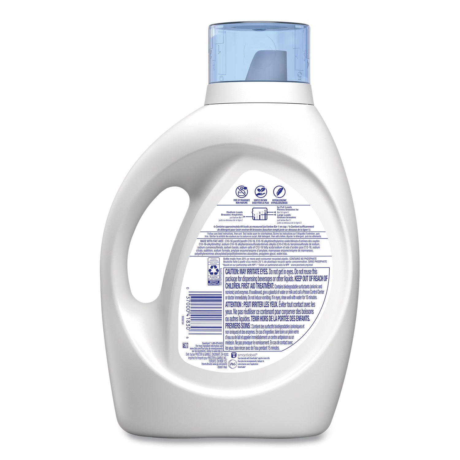 free-and-gentle-liquid-laundry-detergent-unscented-92-oz-bottle_pgc48871 - 3