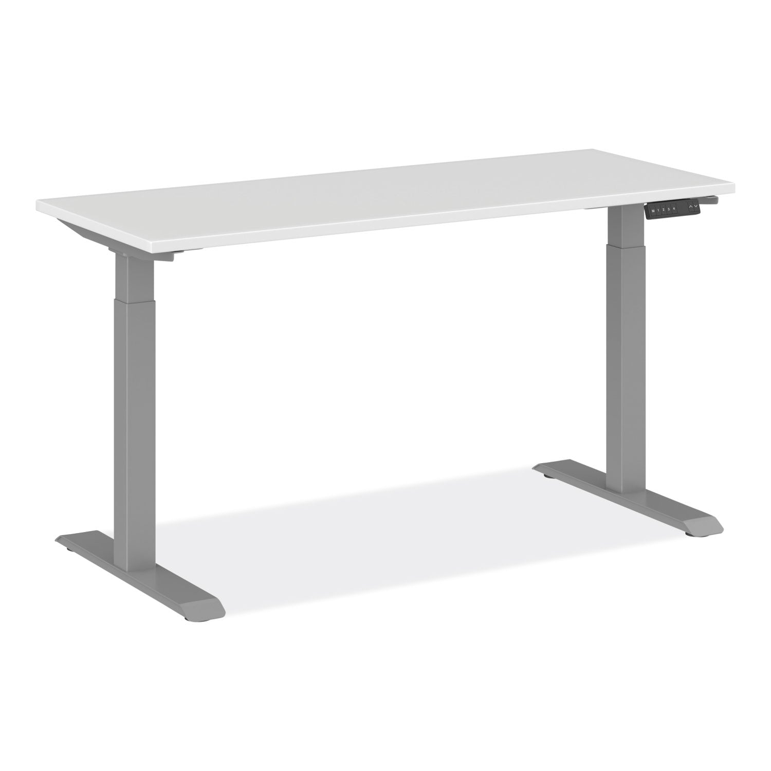 adaptivergo-sit-stand-three-stage-electric-height-adjustable-table-with-memory-controls-60-x-24-x-30-to-49-white_aleht3sagbd - 2