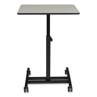 Sit-Stand Student's Desk, 20.75" x 26" x 27.75" to 44.5", Gray Nebula, Ships in 1-3 Business Days