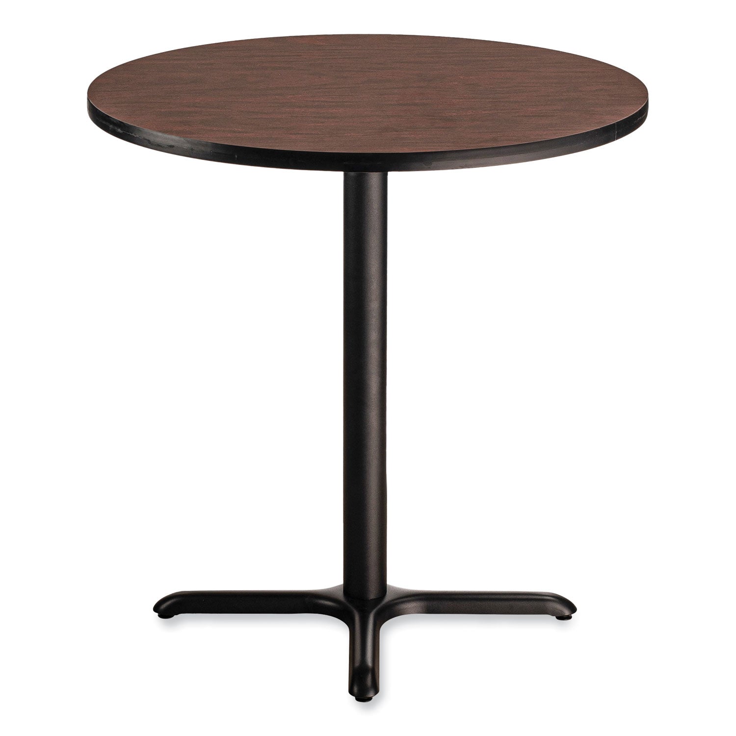 cafe-table-36-diameter-x-36h-round-top-x-base-mahogany-top-black-base-ships-in-7-10-business-days_npsct13636xc1my - 2