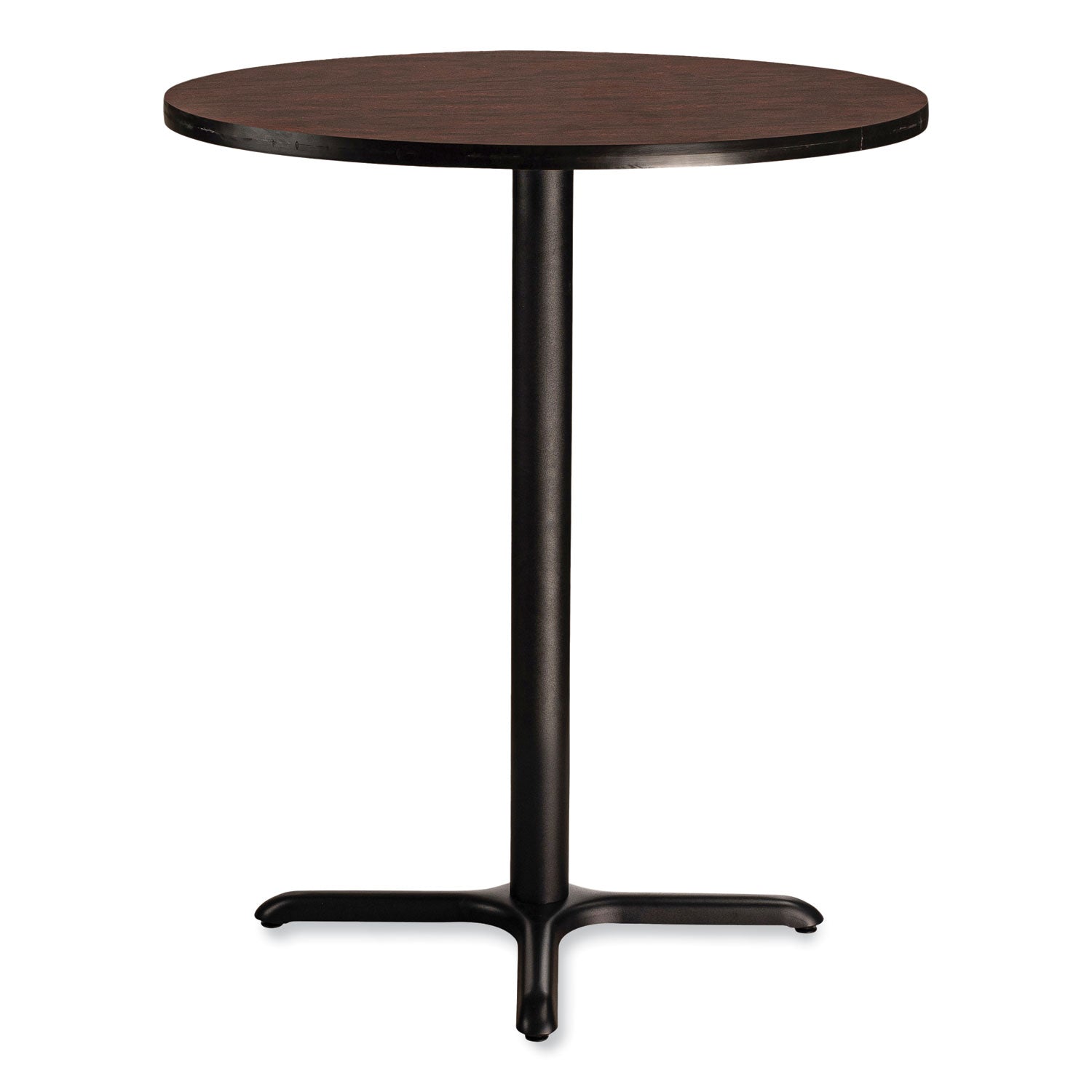 cafe-table-36-diameter-x-42h-round-top-x-base-mahogany-top-black-base-ships-in-7-10-business-days_npsct13636xb1my - 2
