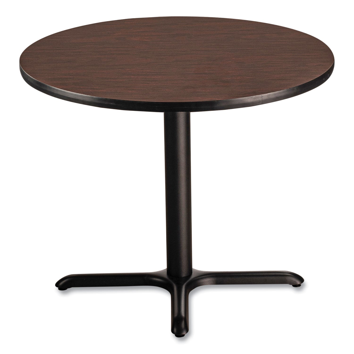cafe-table-36-diameter-x-30h-round-top-x-base-mahogany-top-black-base-ships-in-7-10-business-days_npsct13636xd1my - 2