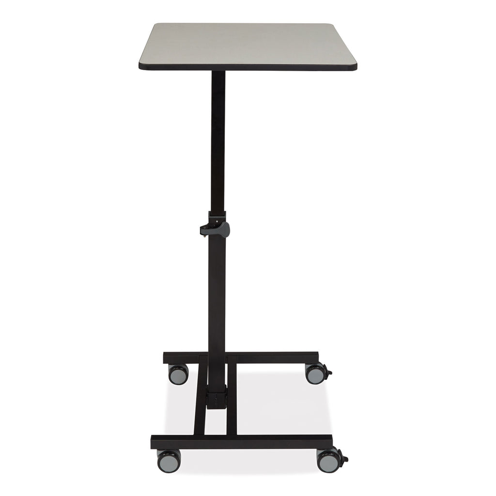 Sit-Stand Student's Desk, 20.75" x 26" x 27.75" to 44.5", Gray Nebula, Ships in 1-3 Business Days