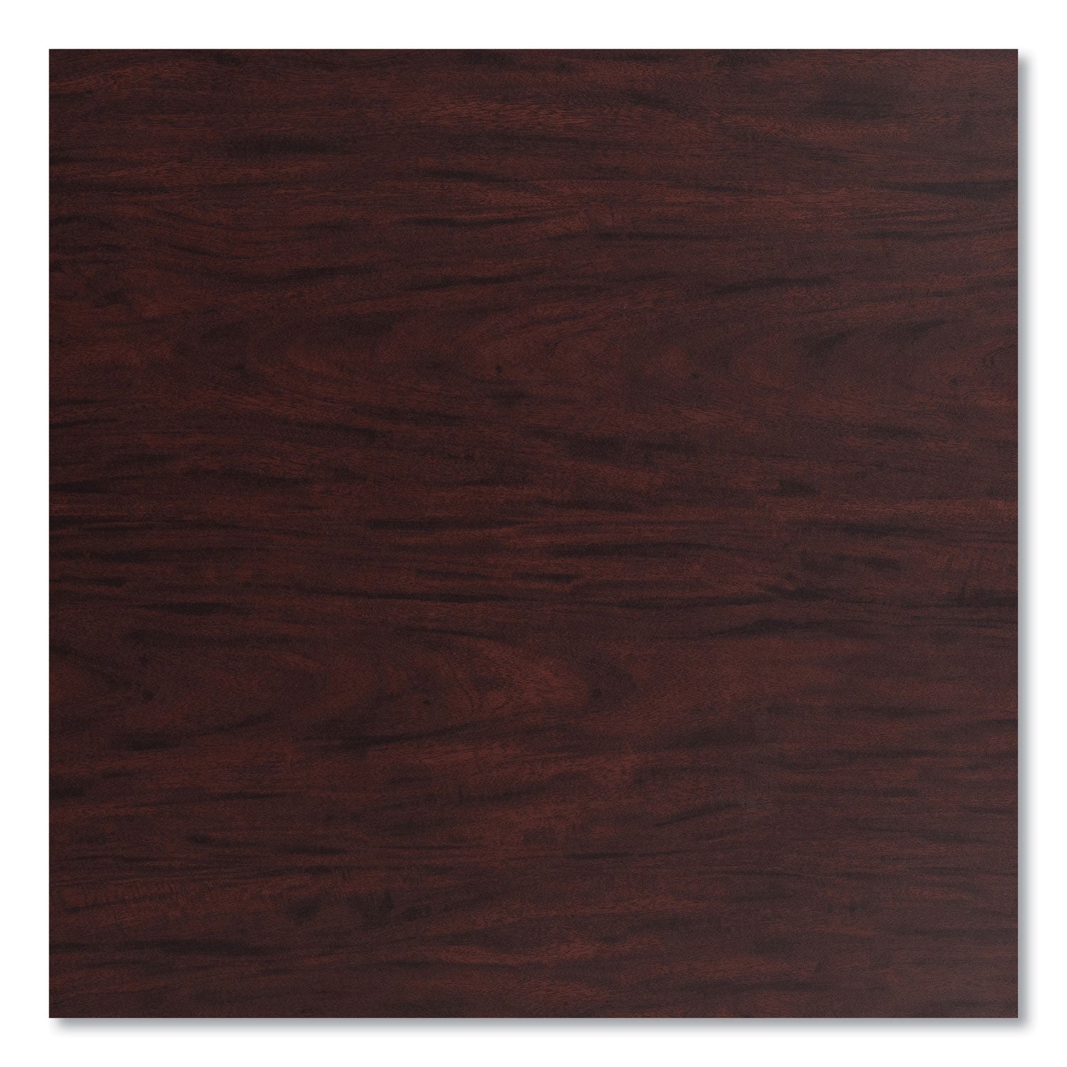 Cafe Table, 36" Diameter x 42h, Round Top/X-Base, Mahogany Top, Gray Base, Ships in 7-10 Business Days