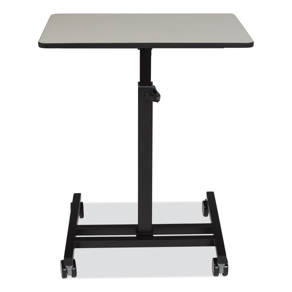 Sit-Stand Student's Desk, 20.75" x 26" x 27.75" to 44.5", Gray Nebula, Ships in 1-3 Business Days