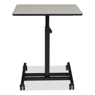 Sit-Stand Student's Desk, 20.75" x 26" x 27.75" to 44.5", Gray Nebula, Ships in 1-3 Business Days