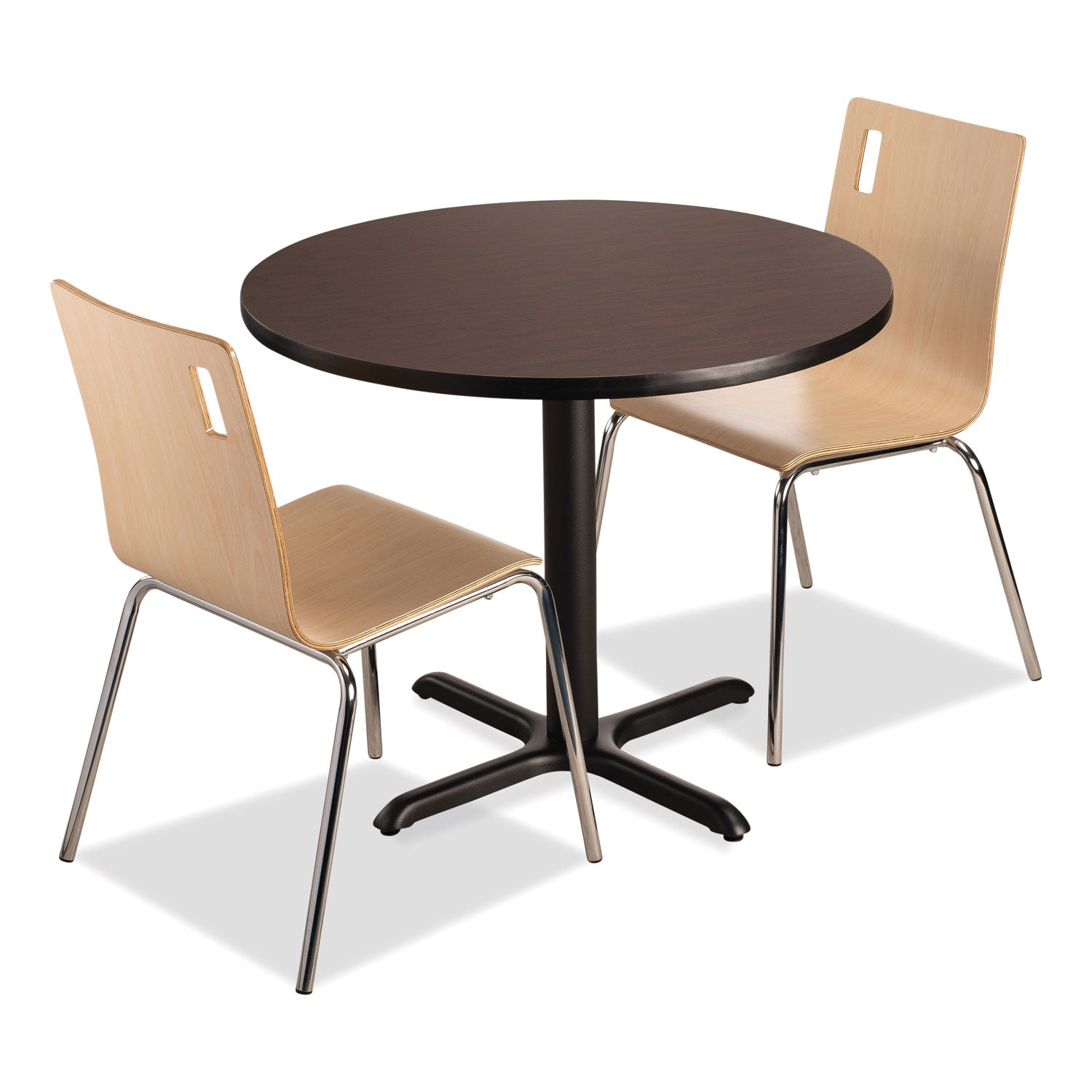 cafe-table-36-diameter-x-30h-round-top-x-base-mahogany-top-black-base-ships-in-7-10-business-days_npsct13636xd1my - 3