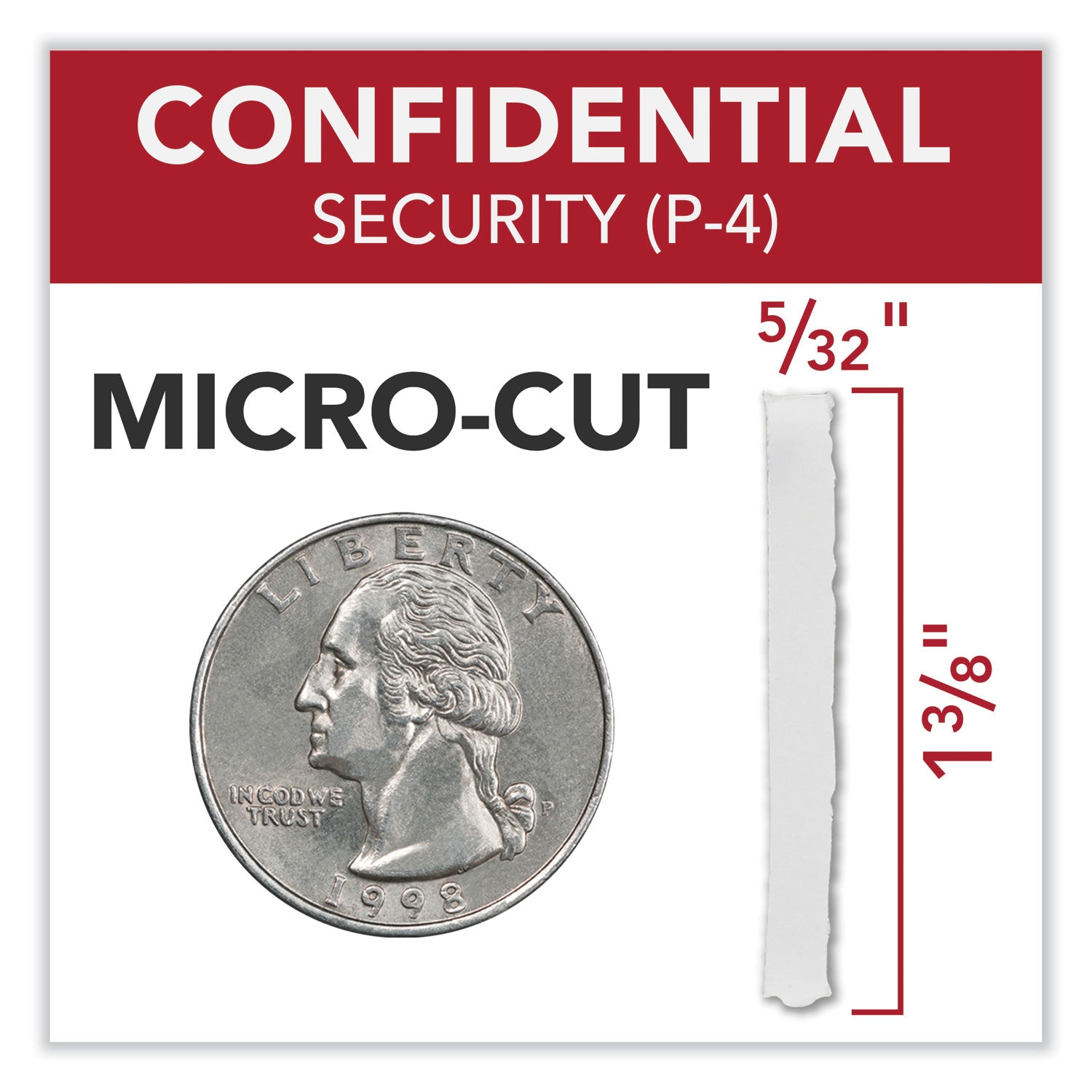 Momentum X18-12 Micro-Cut P-4 Anti-Jam Shredder, 18 Manual Sheet Capacity