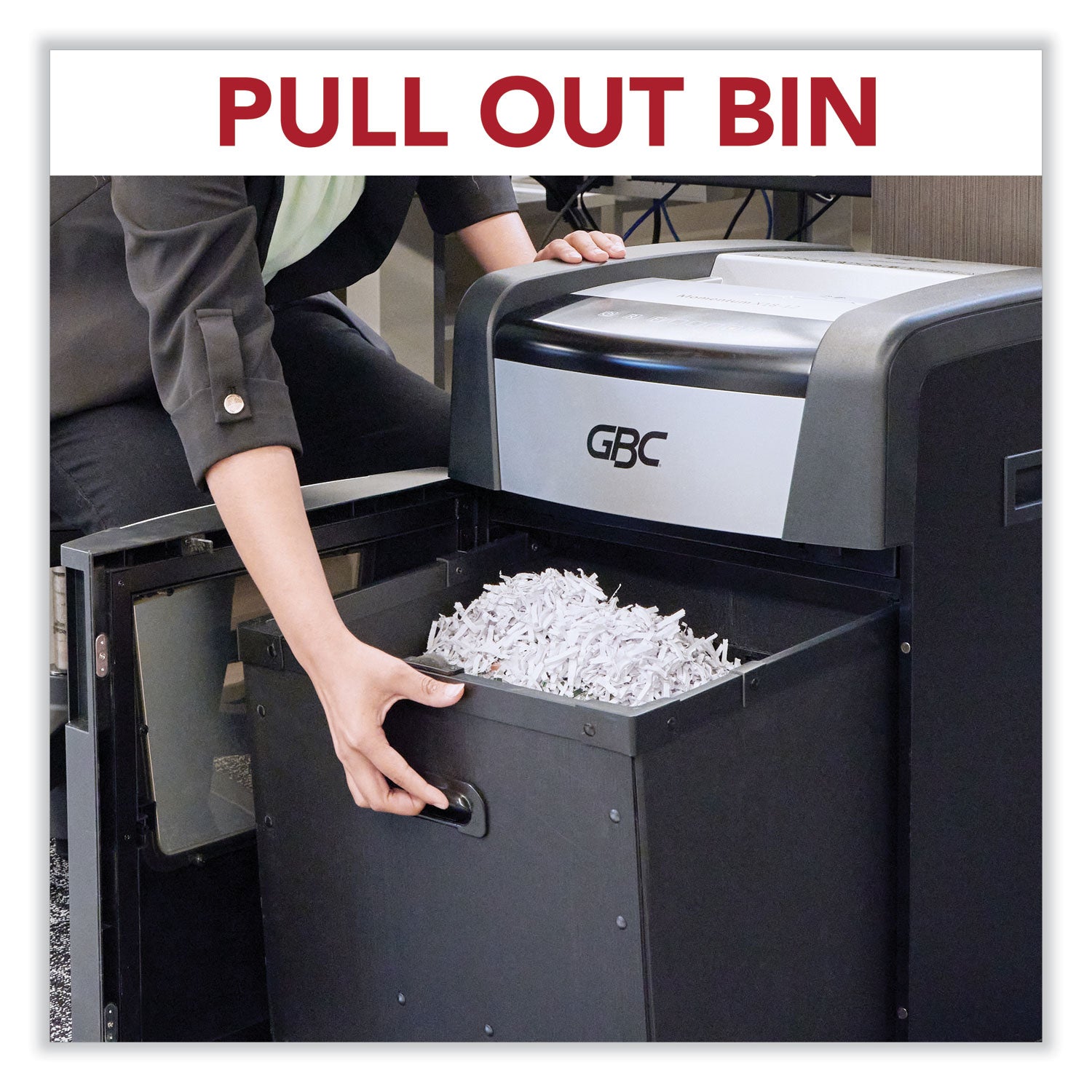 Momentum X18-12 Micro-Cut P-4 Anti-Jam Shredder, 18 Manual Sheet Capacity