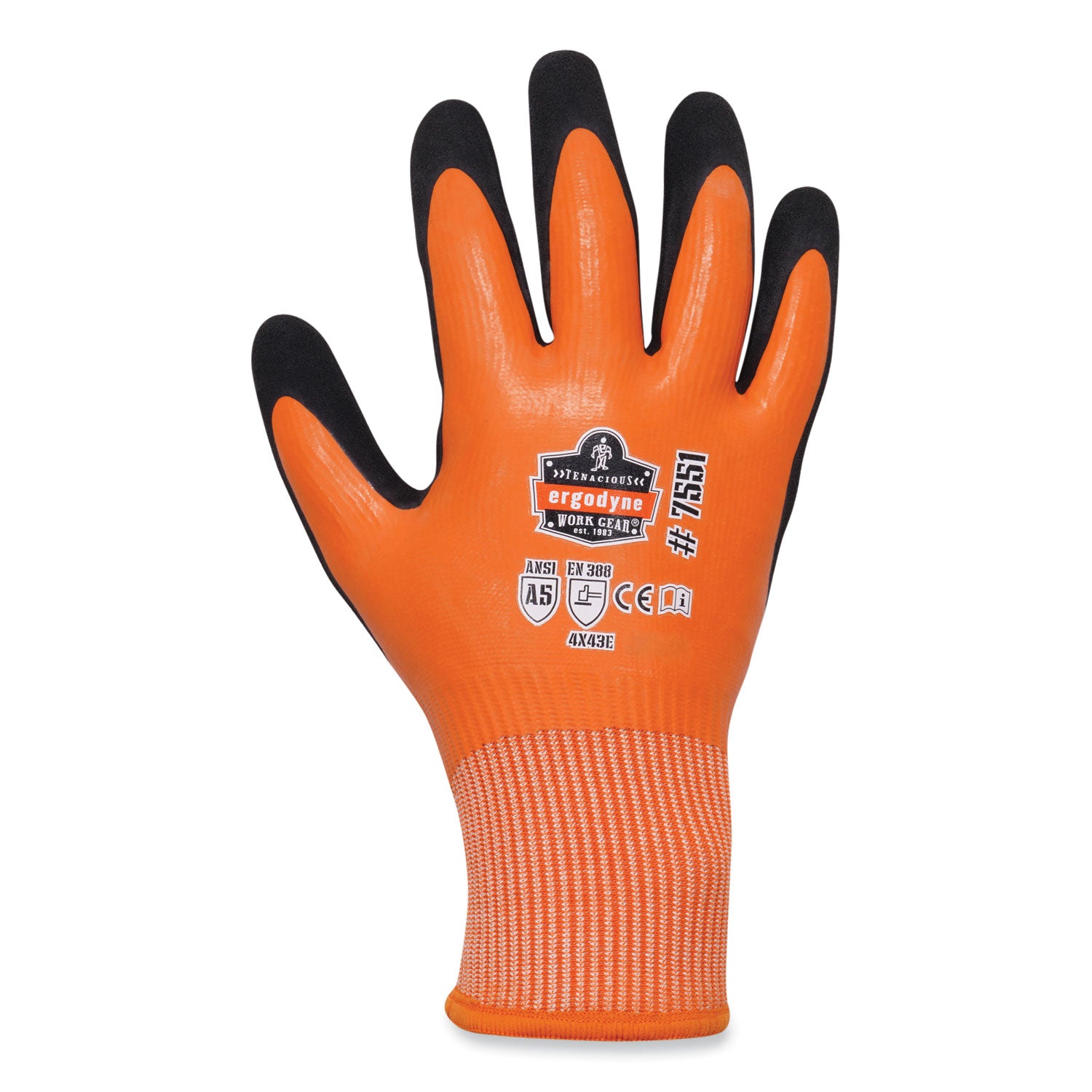 proflex-7551-ansi-a5-coated-waterproof-cr-gloves-small-orange-pair-ships-in-1-3-business-days_ego17672 - 1