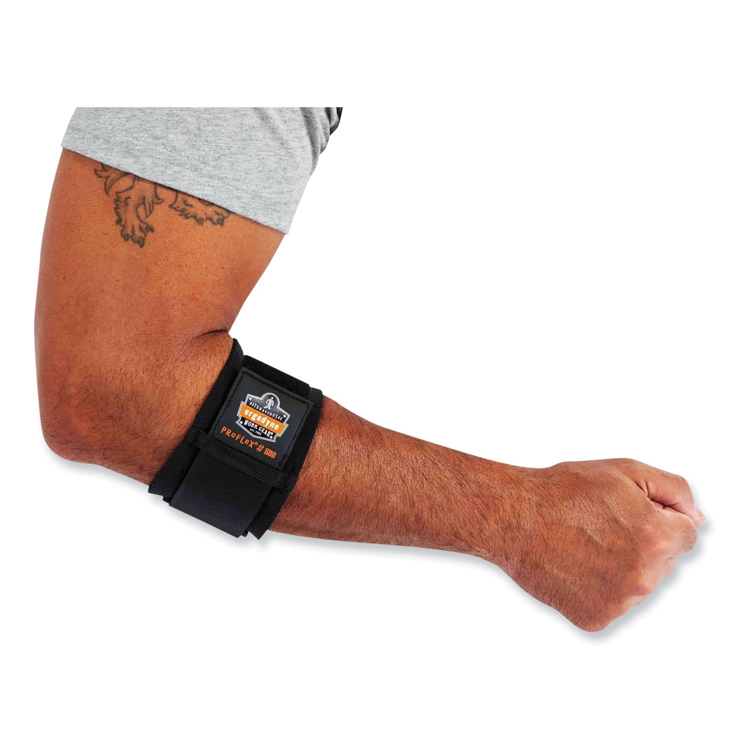 ProFlex 500 Elbow Brace Strap, X-Large, Black, Ships in 1-3 Business Days