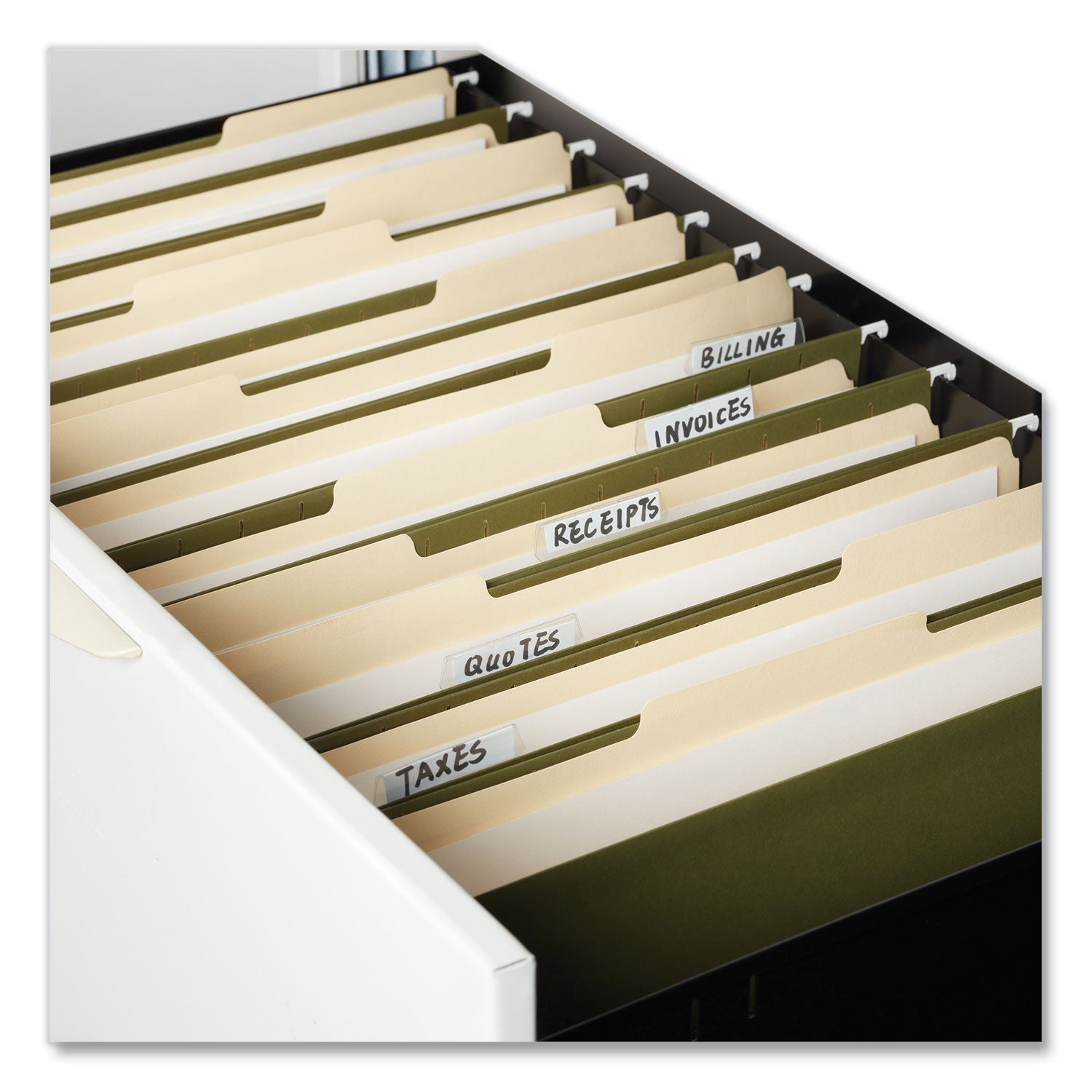 hanging-file-folders-legal-size-1-5-cut-tabs-standard-green-50-carton_unv34111 - 4