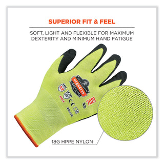 proflex-7021-case-hi-vis-nitrile-coated-cr-gloves-lime-x-large-144-pairs-carton-ships-in-1-3-business-days_ego17865 - 2