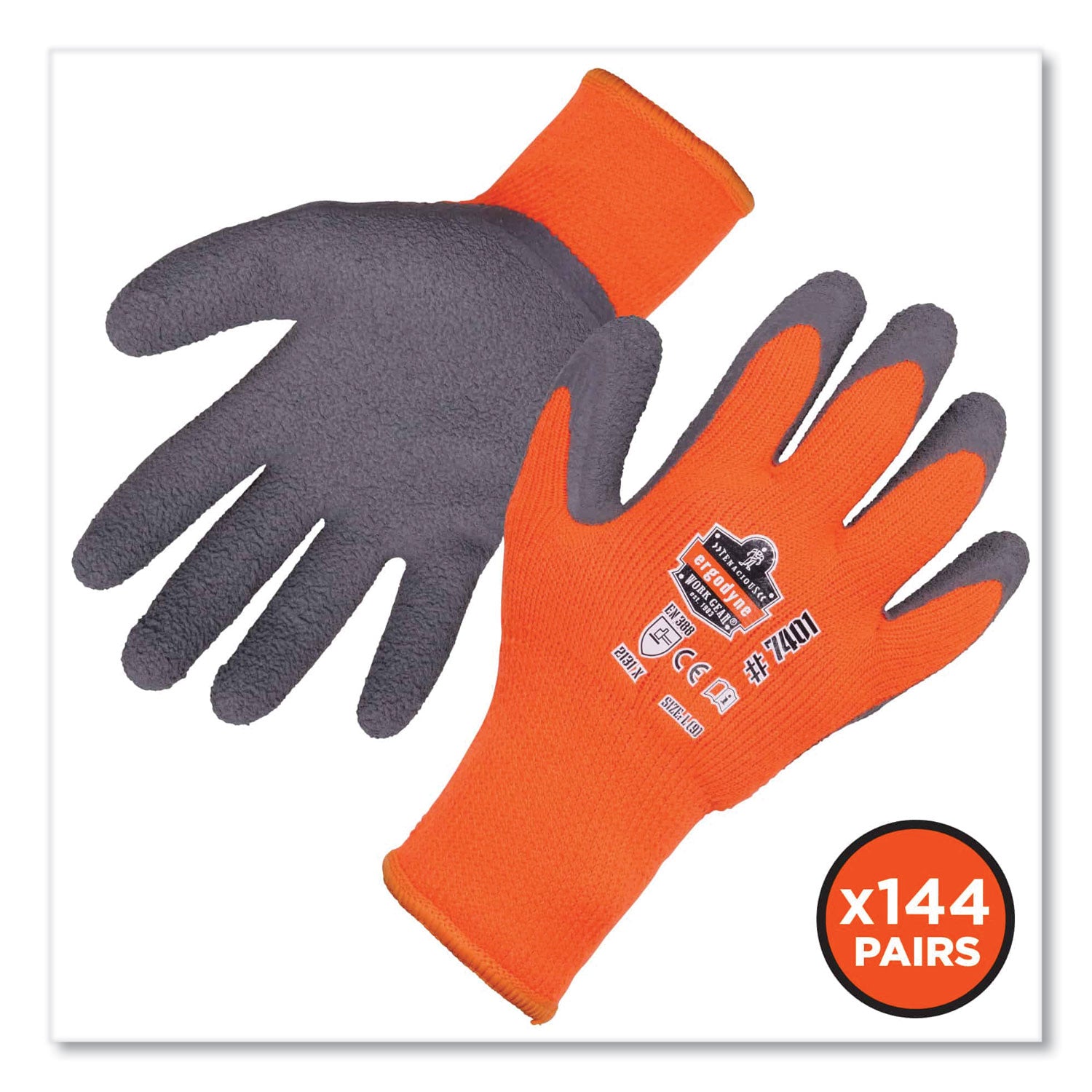 proflex-7401-case-coated-lightweight-winter-gloves-orange-x-large-144-pairs-carton-ships-in-1-3-business-days_ego17895 - 2