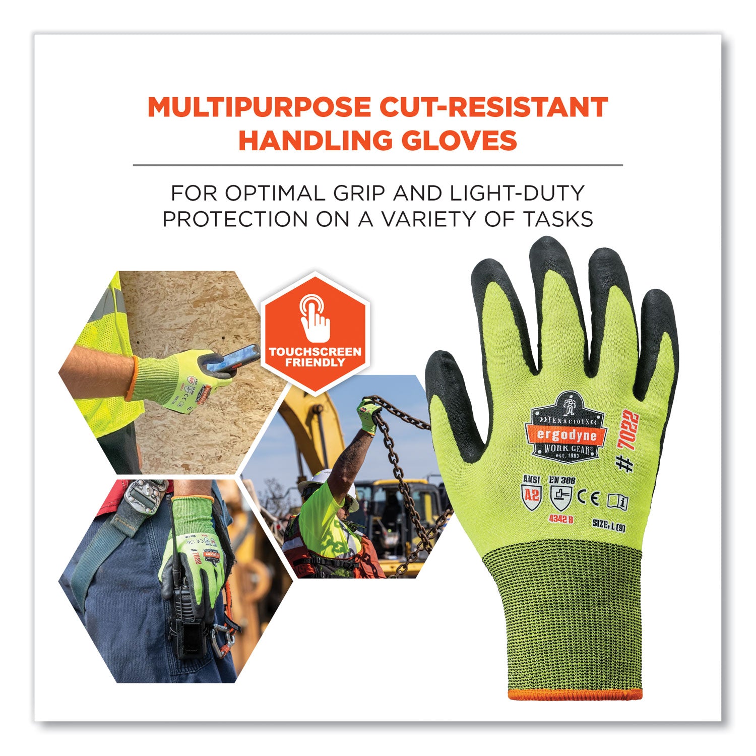 proflex-7022-ansi-a2-coated-cr-gloves-dsx-lime-small-pair-ships-in-1-3-business-days_ego17972 - 2