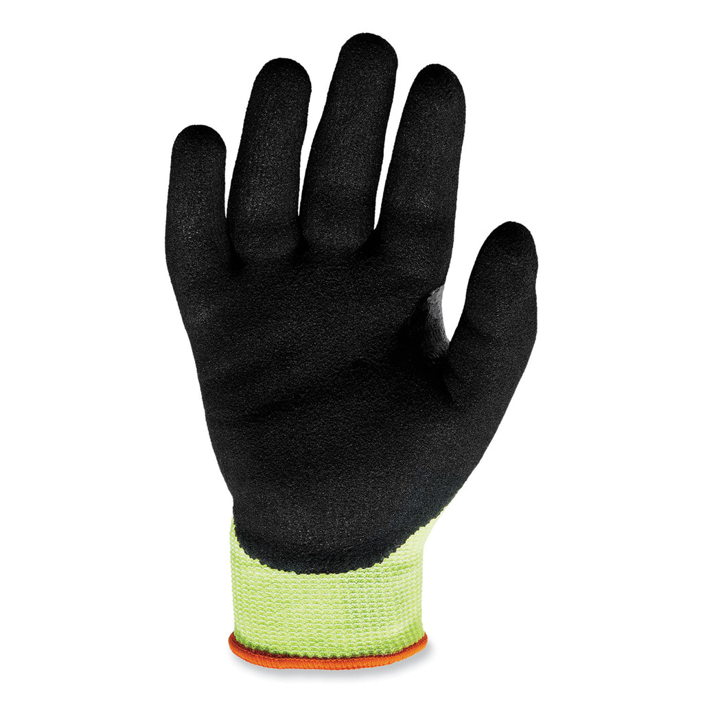 ProFlex 7041 ANSI A4 Nitrile-Coated CR Gloves, Lime, 2X-Large, Pair, Ships in 1-3 Business Days