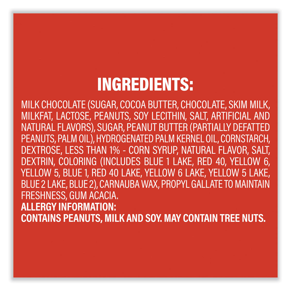 Peanut Butter Milk Chocolate Candy Jar, 55 oz Jar, Ships in 1-3 Business Days