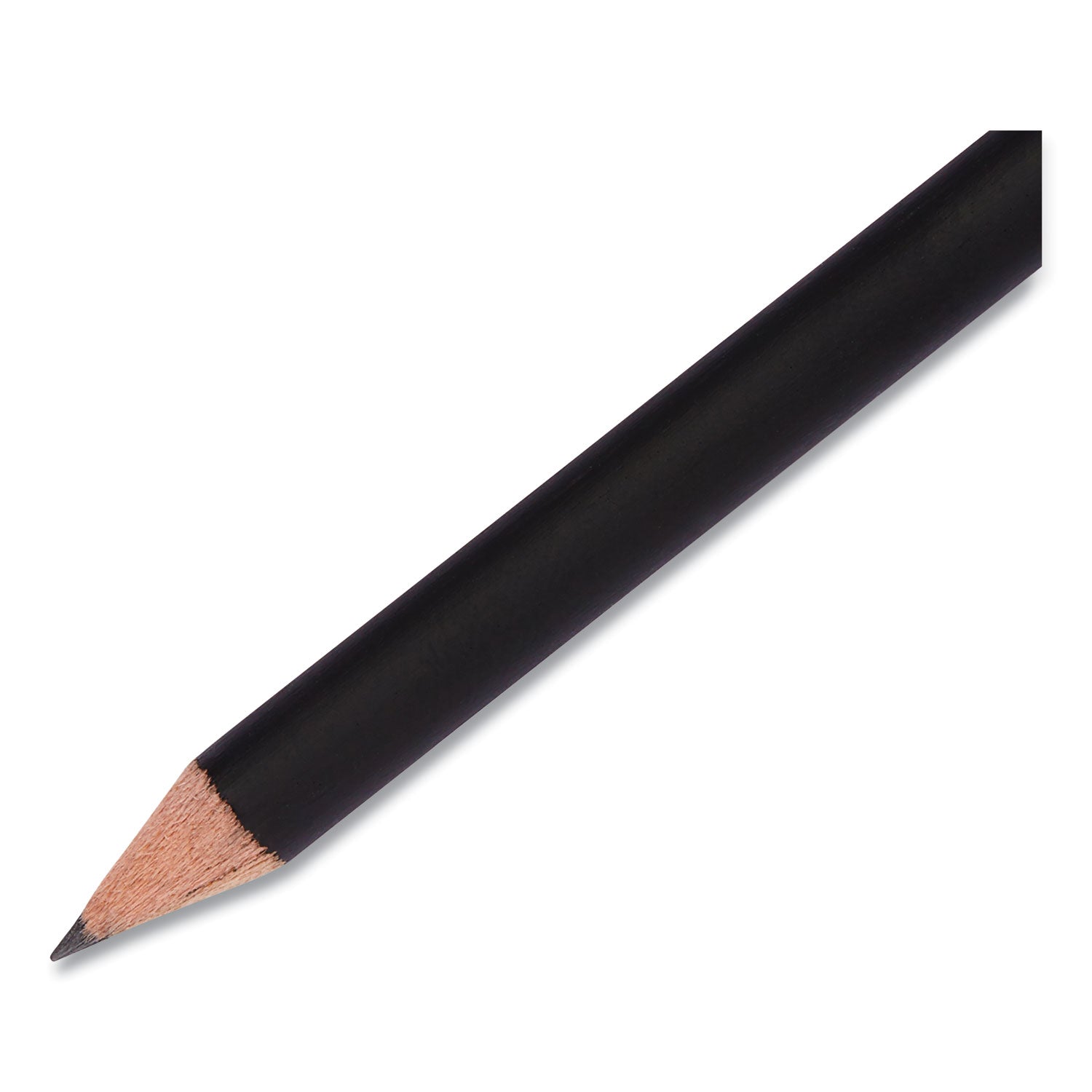 Mirado Black Warrior Pencil, HB (#2), Black Lead, Black Matte Barrel, Dozen - 