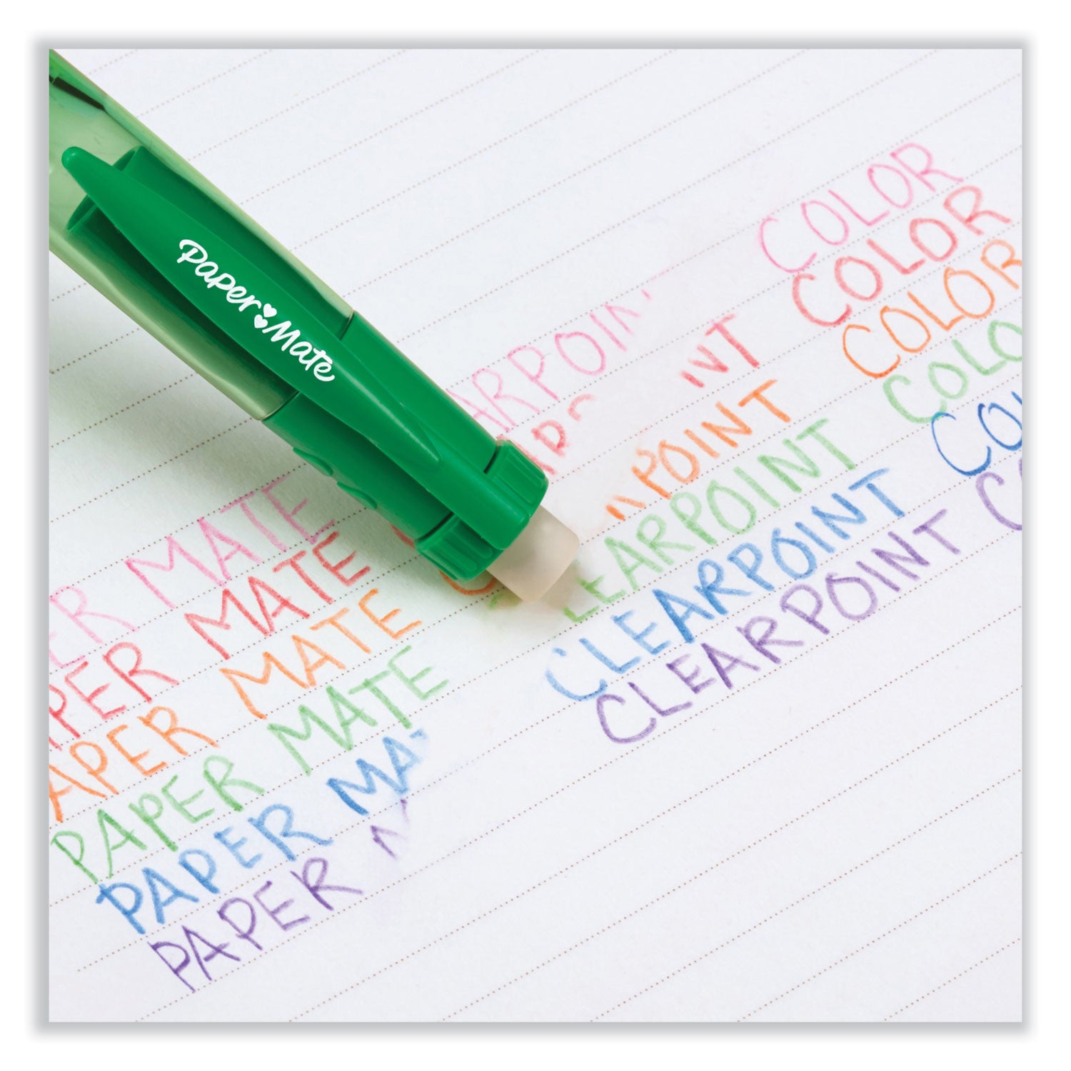 Clearpoint Color Mechanical Pencils, 0.7 mm, Assorted Lead and Barrel Colors, 6/Pack
