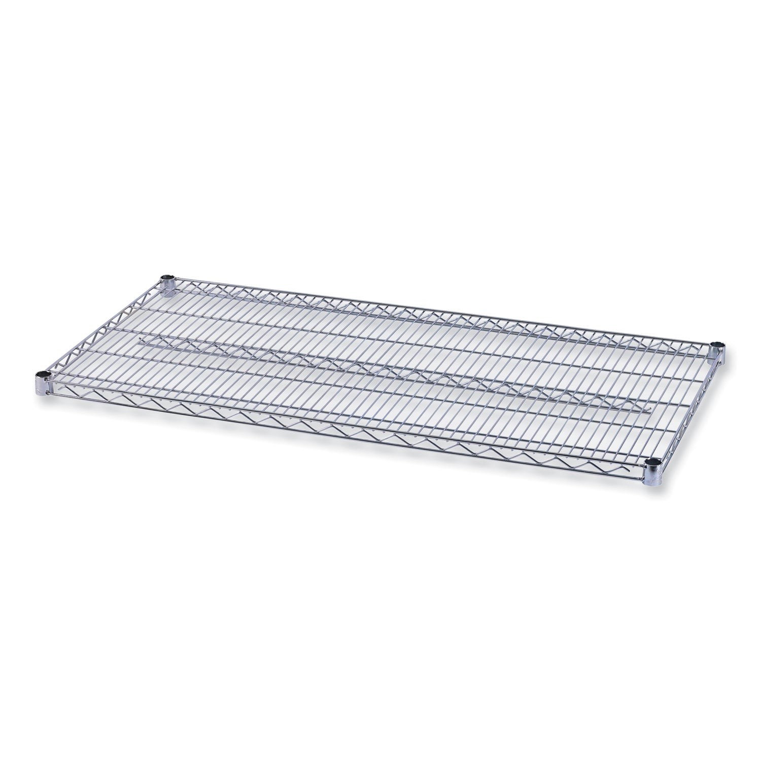 Industrial Wire Shelving Extra Wire Shelves, 48w x 24d, Silver, 2 Shelves/Carton - 