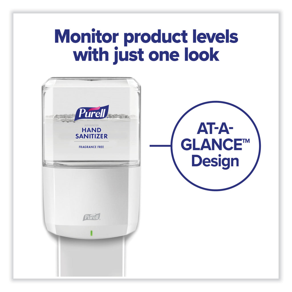ES6 Touch Free Hand Sanitizer Dispenser, 1,200 mL, 5.25 x 8.56 x 12.13, White