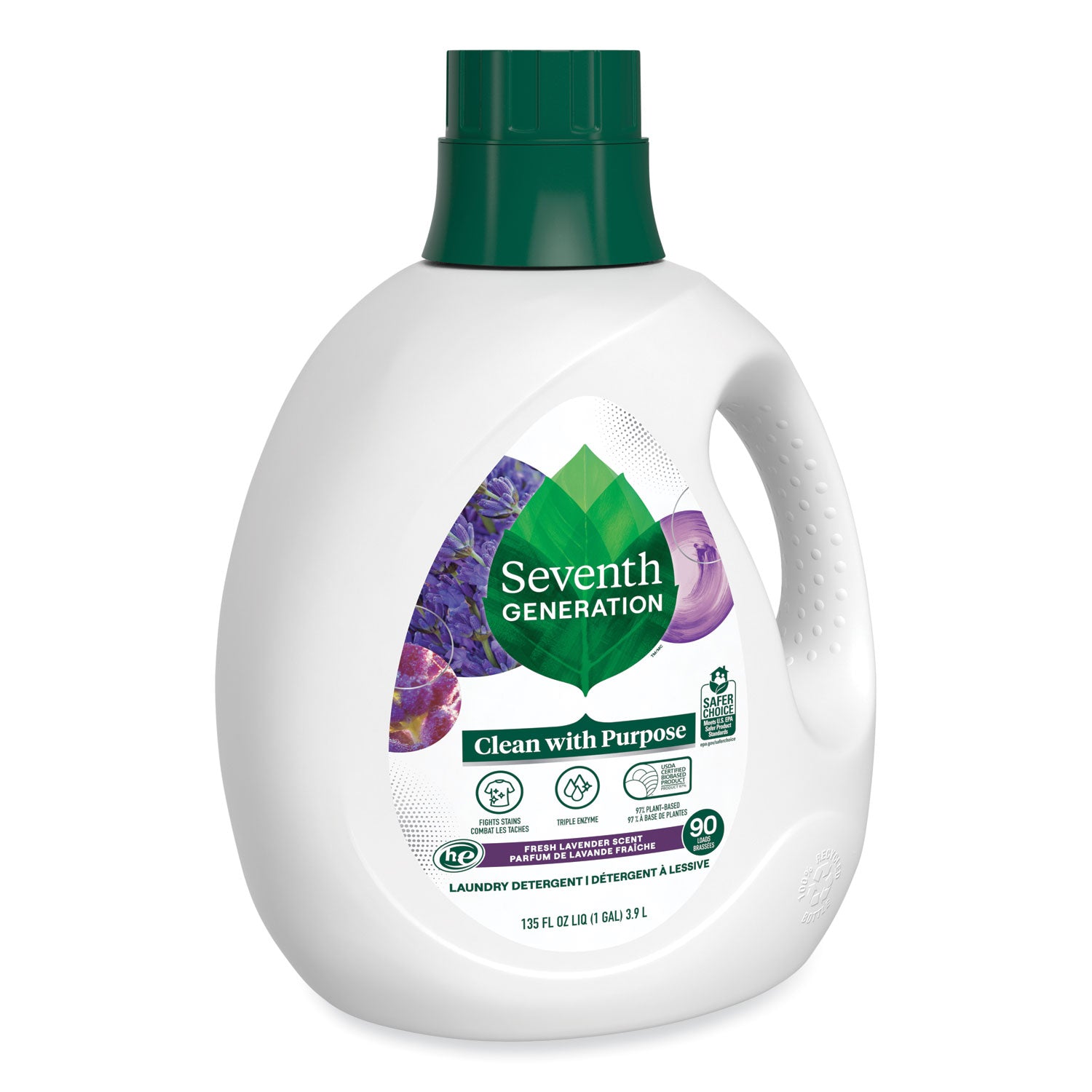 natural-liquid-laundry-detergent-fresh-lavender-135-oz-bottle-4-carton_sev45064ct - 4