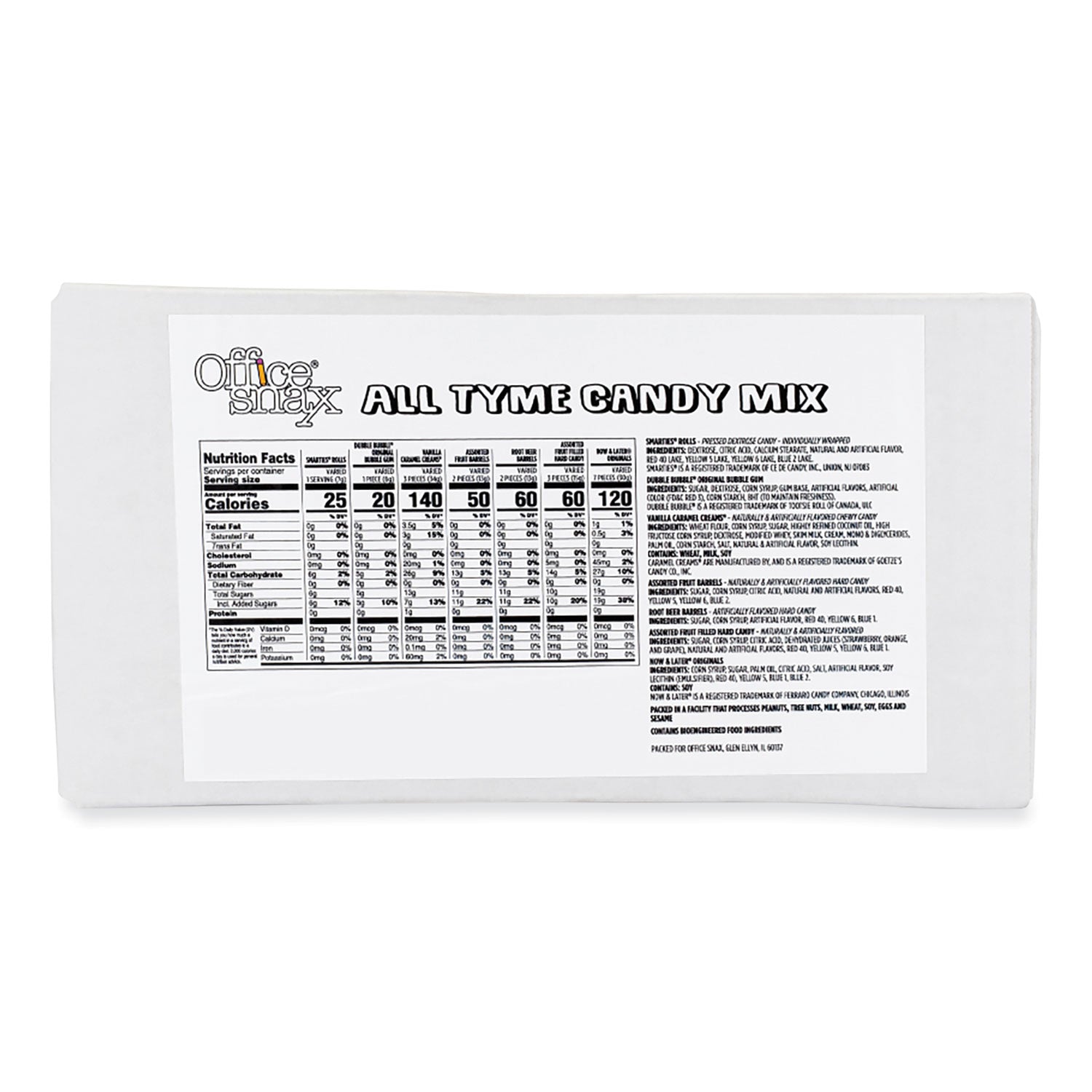 Candy Assortments, All Tyme Candy Mix, 1 lb Bag