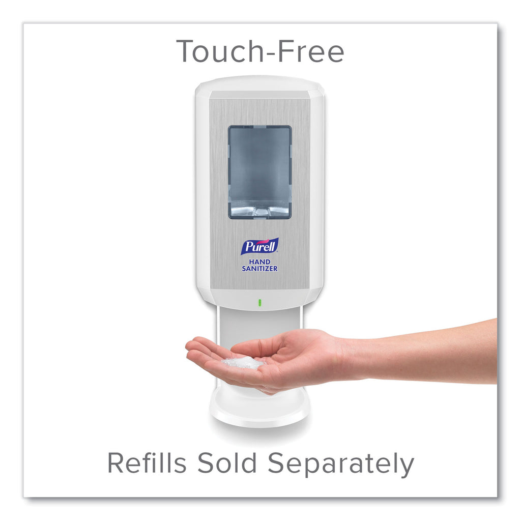 CS6 Hand Sanitizer Dispenser, 1,200 mL, 5.79 x 3.93 x 15.64, White