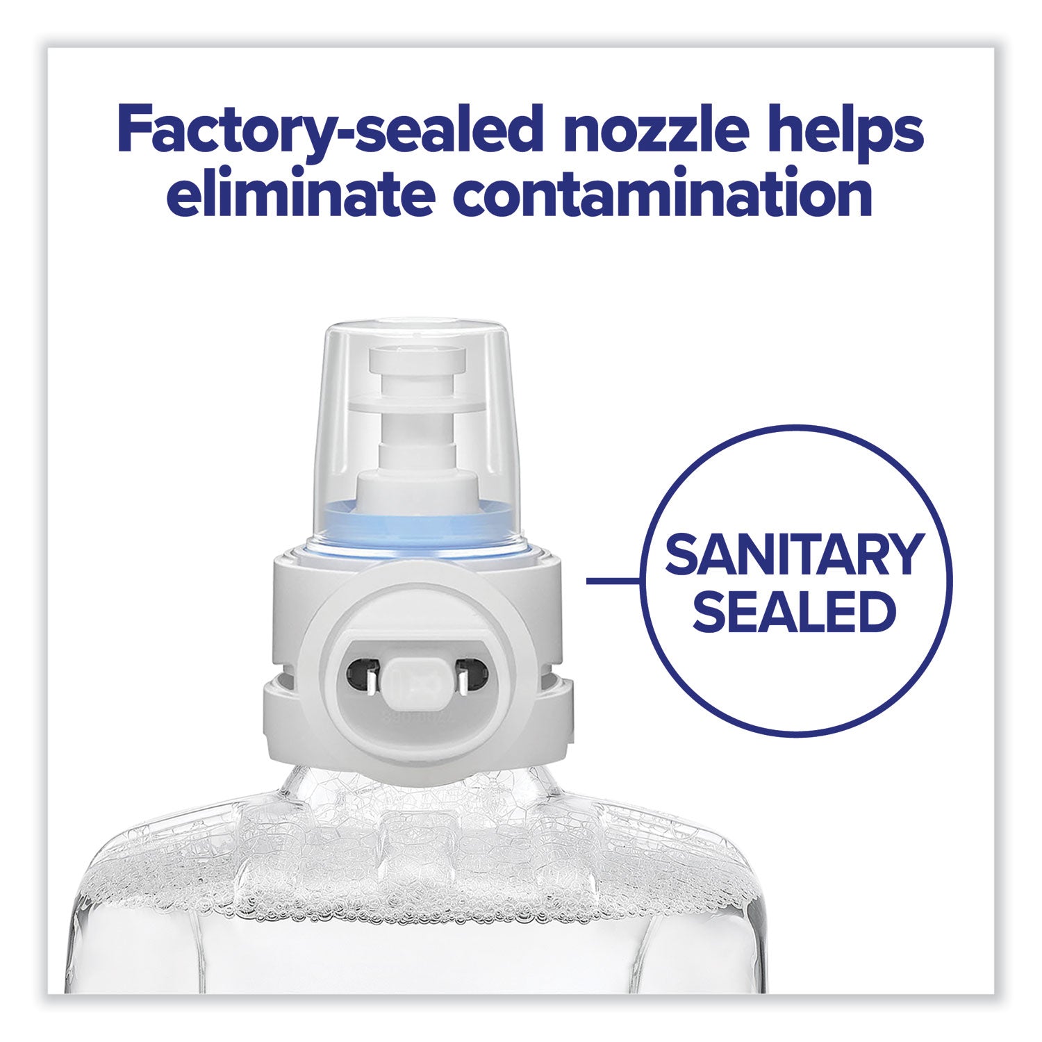 CS6 Soap Touch-Free Dispenser, 1,200 mL, 4.88 x 8.8 x 11.38, White