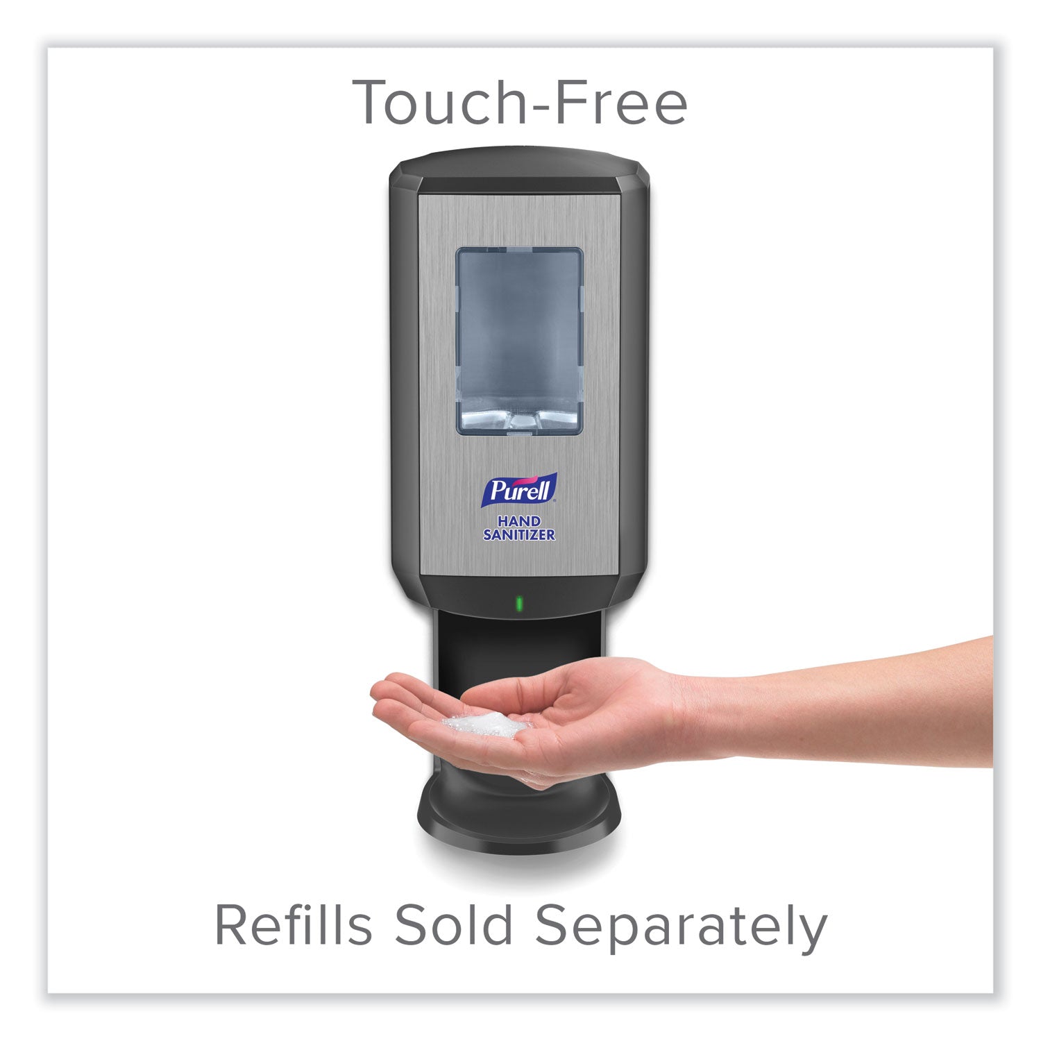 CS6 Hand Sanitizer Dispenser, 1,200 mL, 5.79 x 3.93 x 15.64, Graphite
