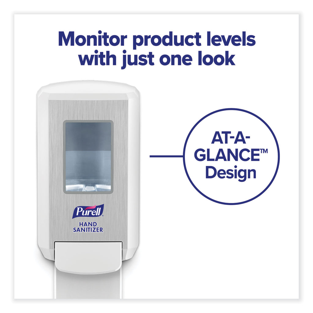CS4 Hand Sanitizer Dispenser, 1,200 mL, 6.12 x 4.48 x 10.81, White