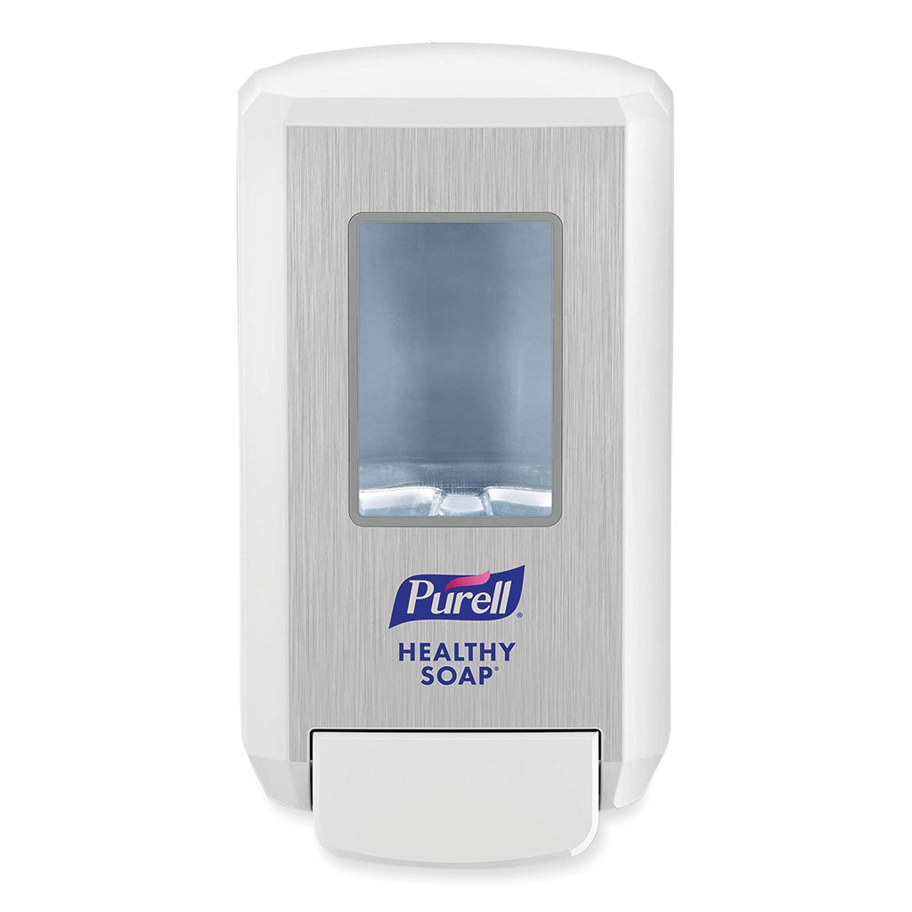 CS4 Soap Push-Style Dispenser, 1,250 mL, 4.88 x 8.8 x 11.38, White