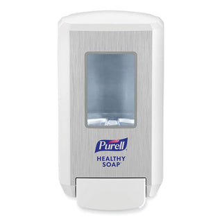CS4 Soap Push-Style Dispenser, 1,250 mL, 4.88 x 8.8 x 11.38, White
