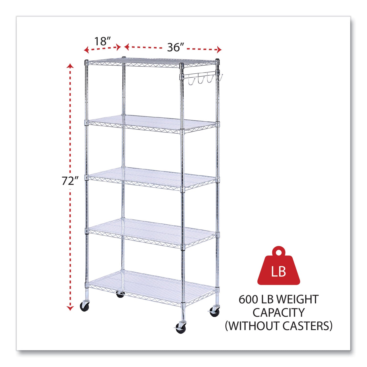5-shelf-wire-shelving-kit-with-casters-and-shelf-liners-36w-x-18d-x-72h-silver_alesw653618sr - 2