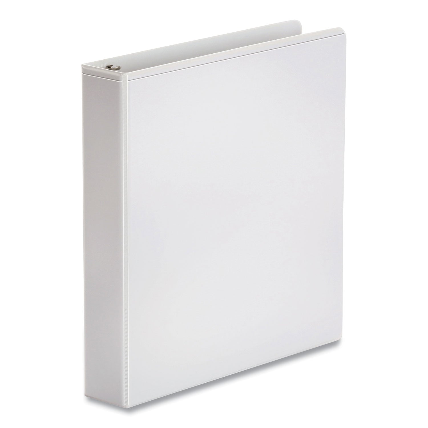 Economy Round Ring View Binder, 3 Rings, 0.5" Capacity, 11 x 8.5, White