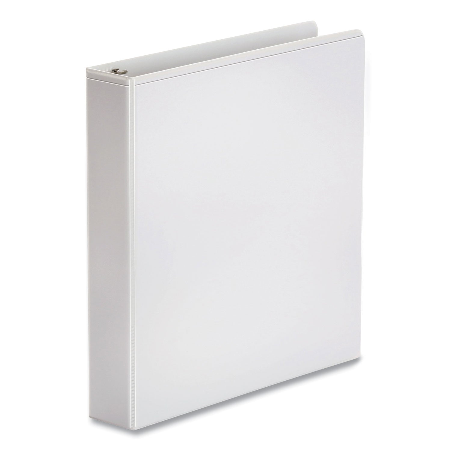 Economy Round Ring View Binder, 3 Rings, 1.5" Capacity, 11 x 8.5, White