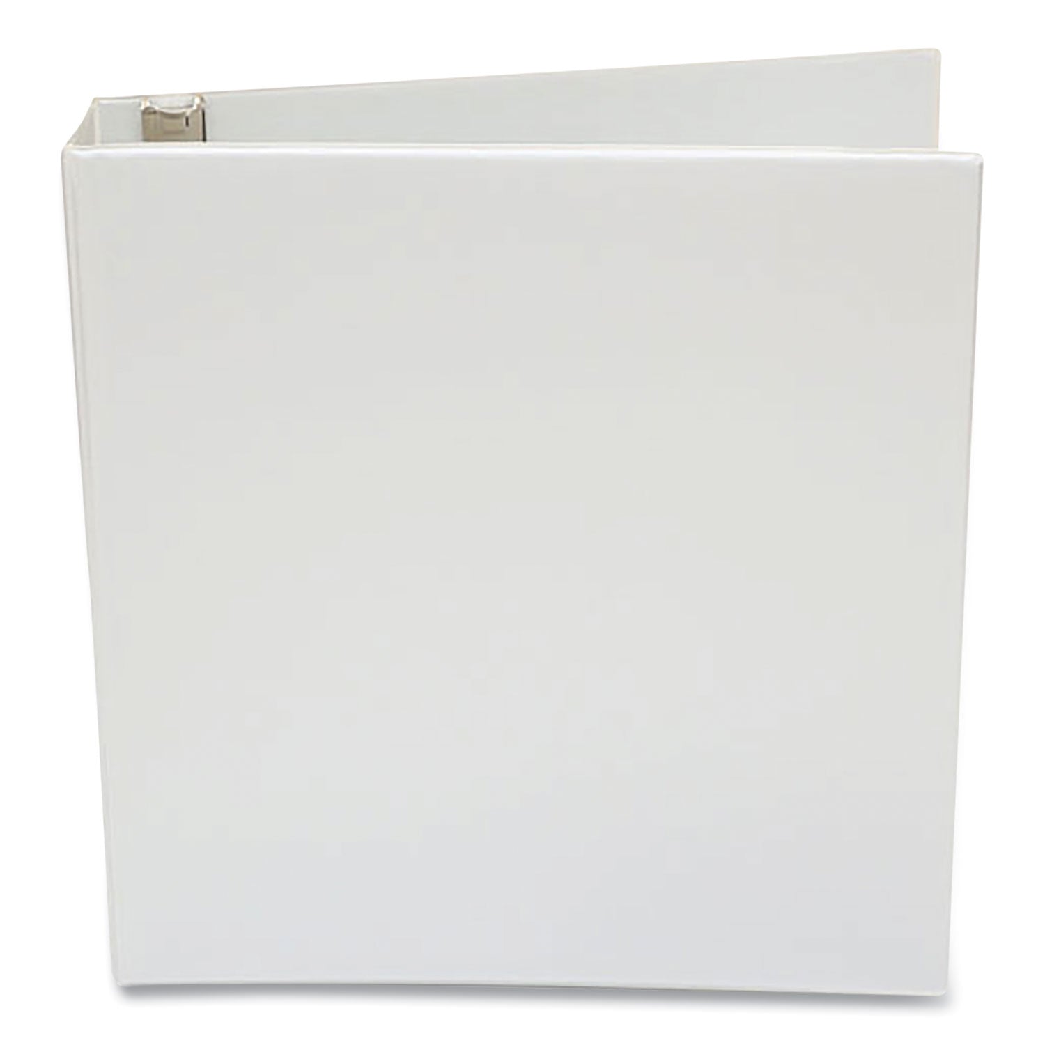 Economy Round Ring View Binder, 3 Rings, 1.5" Capacity, 11 x 8.5, White