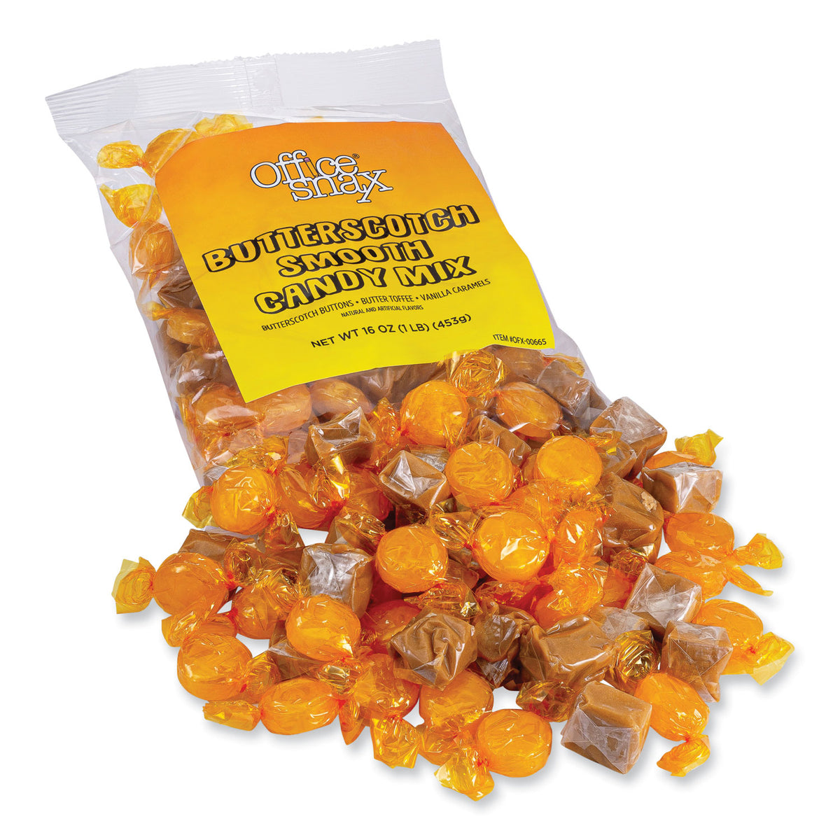 Candy Assortments, Butterscotch Smooth Candy Mix, 1 lb Bag