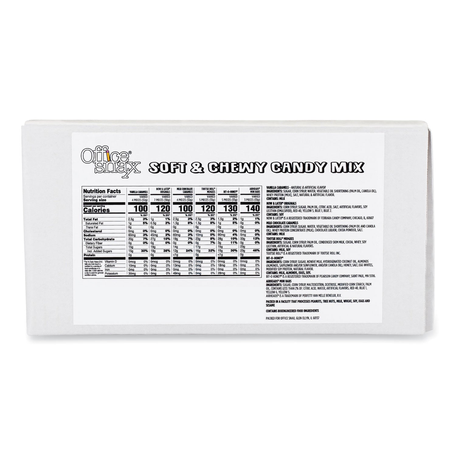Candy Assortments, Soft and Chewy Candy Mix, 1 lb Bag