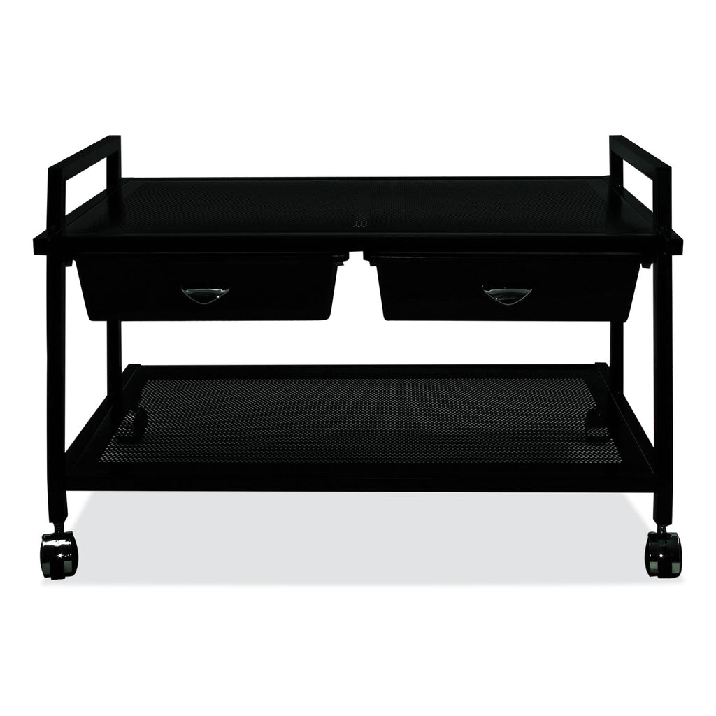 underdesk-machine-stand-with-drawers-253w-x-158d-x-154h-black-ships-in-4-6-business-days_avtvf95530 - 2