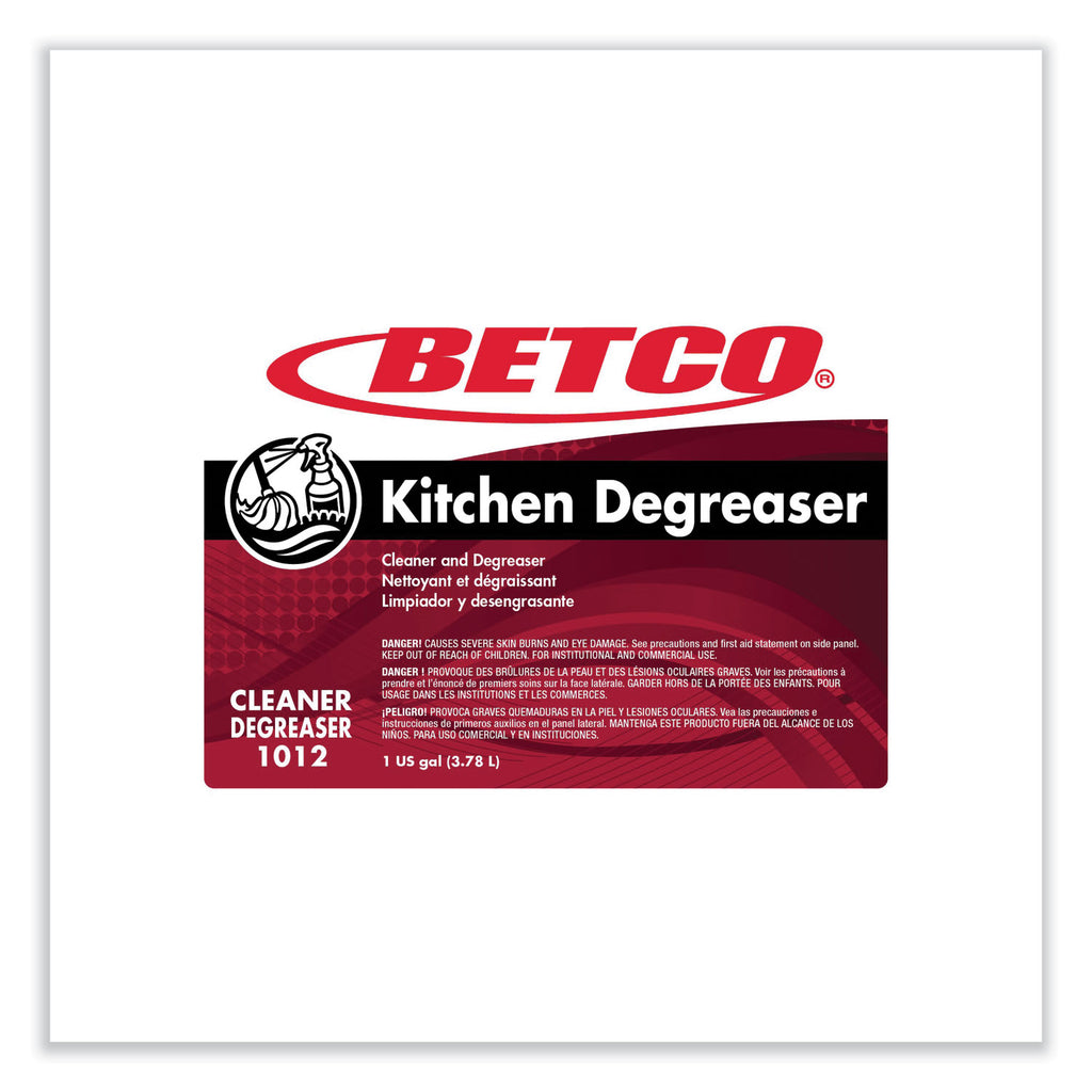 Kitchen Degreaser, Characteristic Scent, 1 gal Bottle, 4/Carton