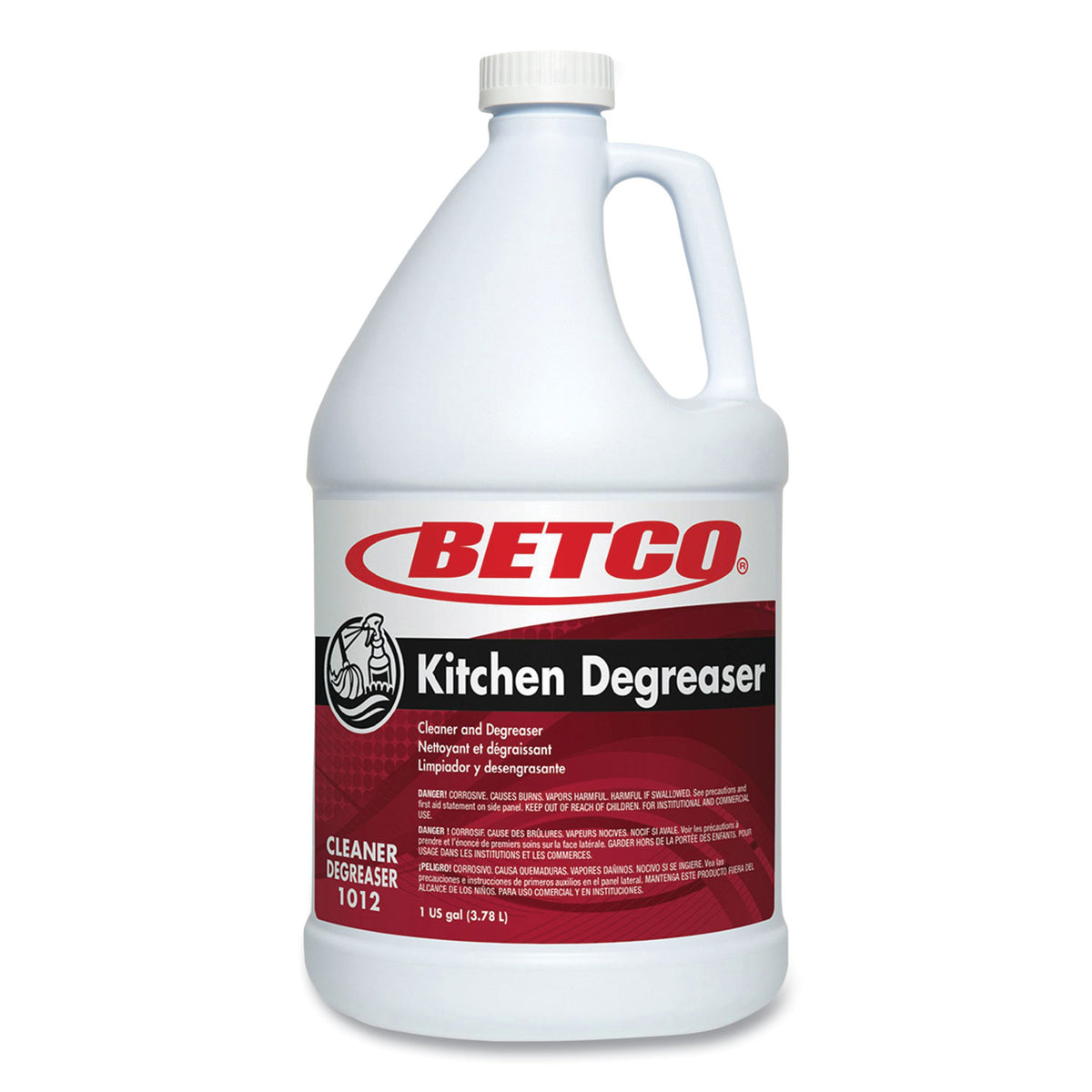 Kitchen Degreaser, Characteristic Scent, 1 gal Bottle, 4/Carton