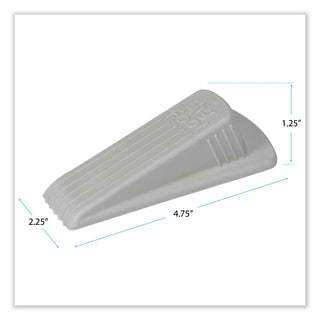 big-foot-doorstop-no-slip-rubber-wedge-225w-x-475d-x-125h-beige-2-pack_mas00975 - 2