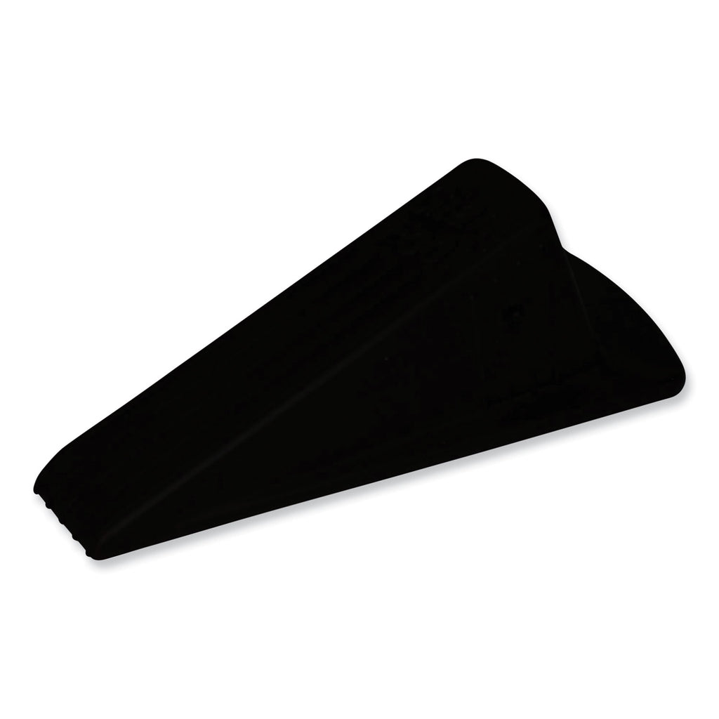 Giant Foot Doorstop, No-Slip Rubber Wedge, 3.5w x 6.75d x 2h, Brown, 2/Pack - 