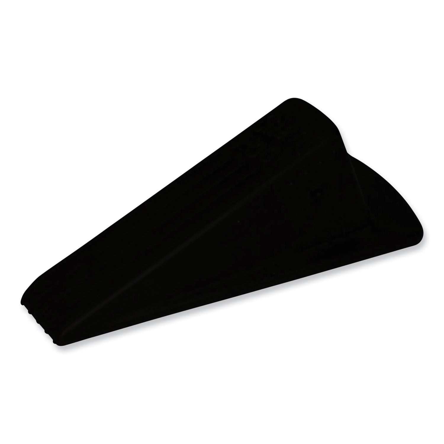 Giant Foot Doorstop, No-Slip Rubber Wedge, 3.5w x 6.75d x 2h, Brown, 2/Pack - 