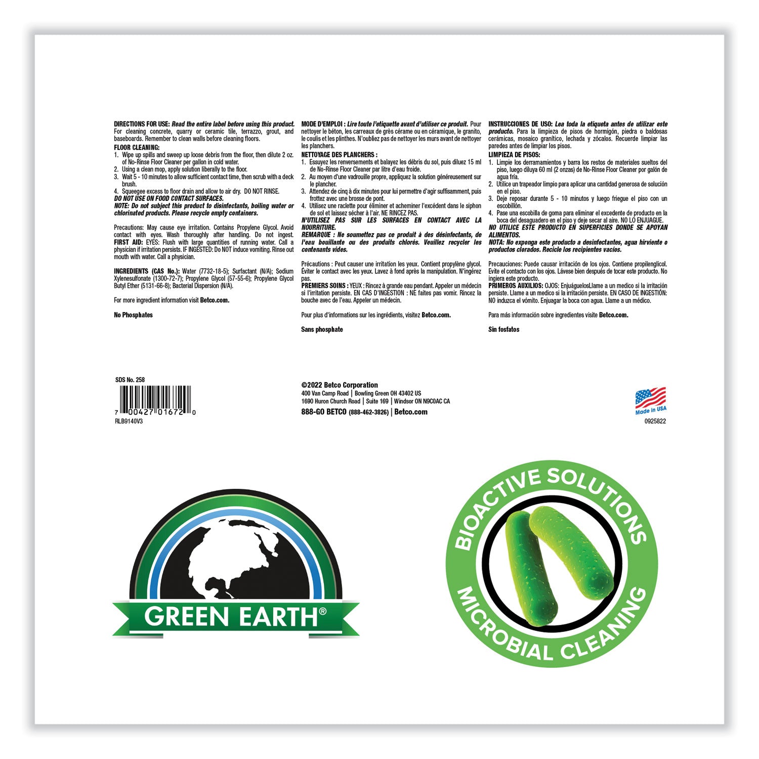 bioactive-solutions-no-rinse-floor-cleaner-rain-fresh-scent-1-gal-bottle-4-carton_bet2580400 - 6