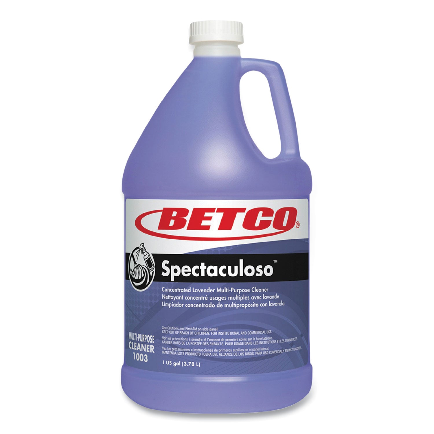 spectaculoso-multipurpose-cleaner-lavender-scent-1-gal-bottle-4-carton_bet10030400 - 1