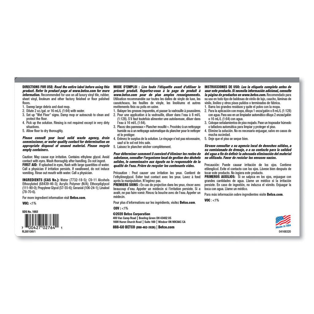 reinforce-floor-cleaner-and-protectant-lemon-scent-1-gal-bottle-4-carton_bet16830400 - 6