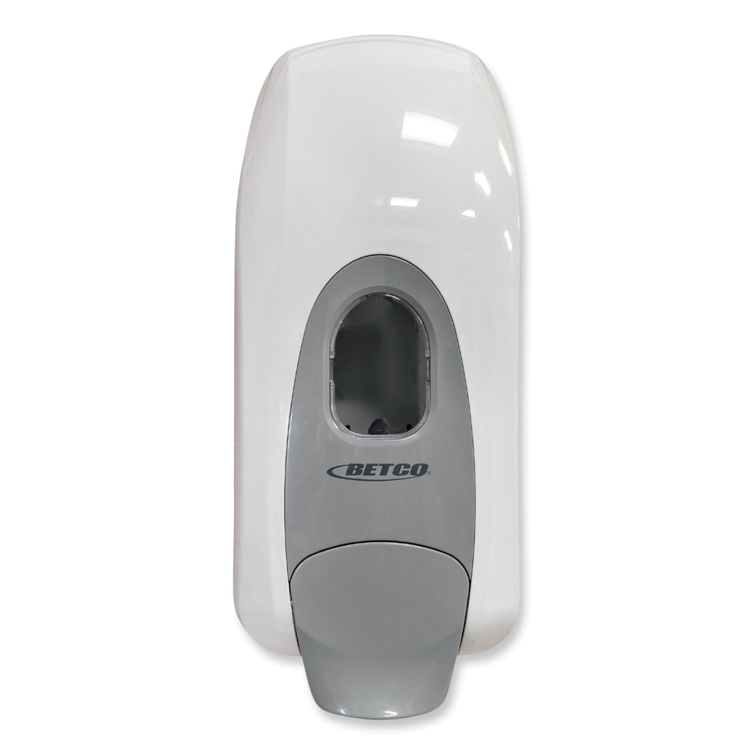 Betco Clario Manual Skin Care Foam Dispenser - Manual - 1.06 quart Capacity - Hygienic, Refillable, Site Window, Durable - White - 12 / Carton - 1