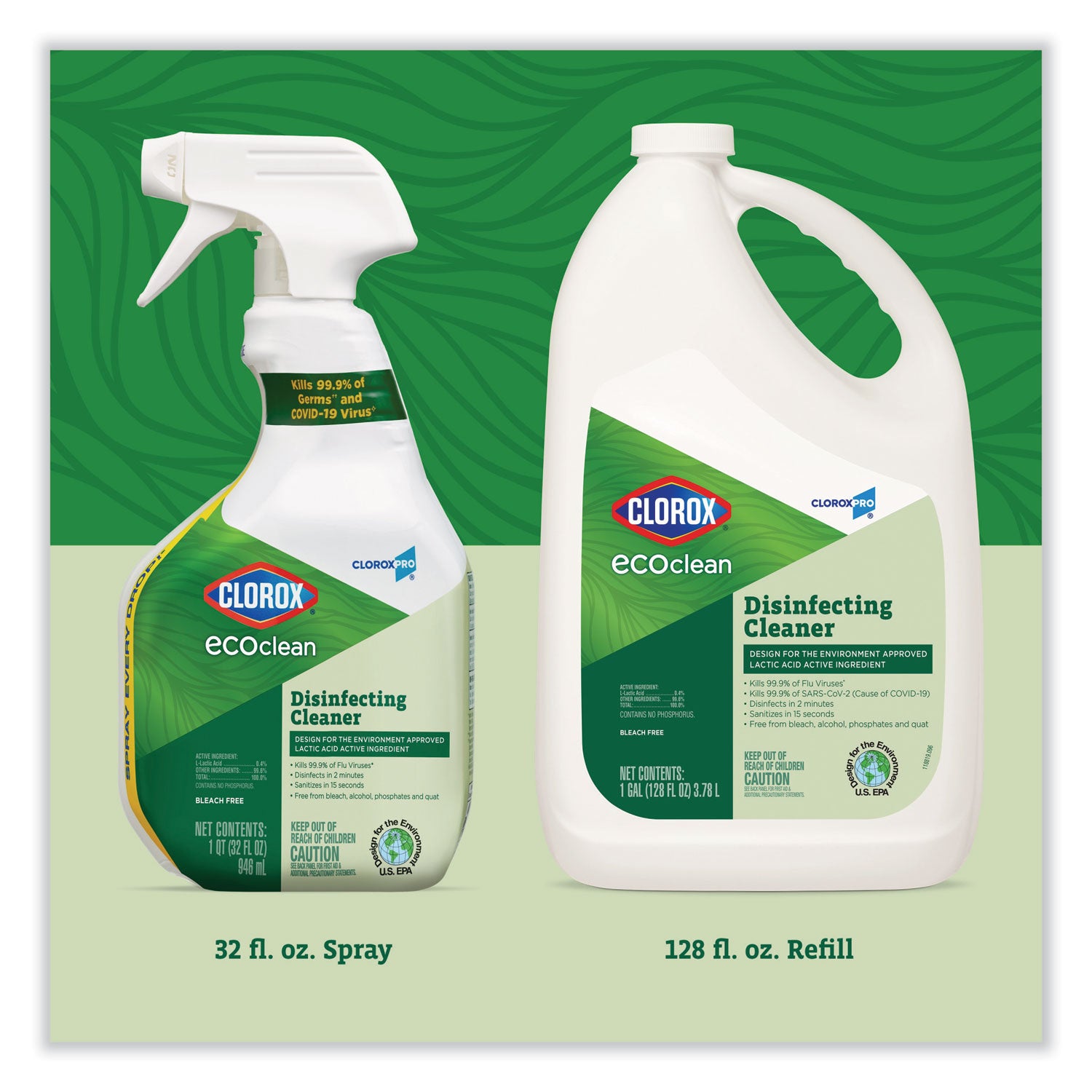 clorox-pro-ecoclean-disinfecting-cleaner-unscented-32-oz-spray-bottle-9-carton_clo60213ct - 8